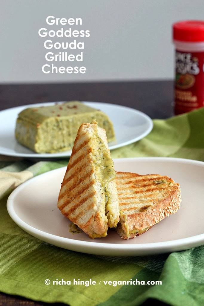 Green Goddess Gouda Vegan Cheese