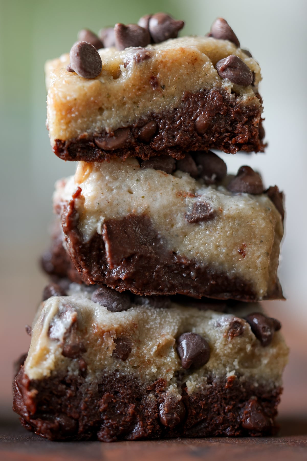 Cookie Dough Brownie Bars