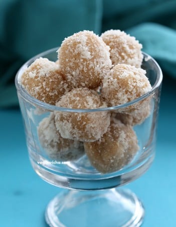 Coconut Ladoo | Vegan Richa