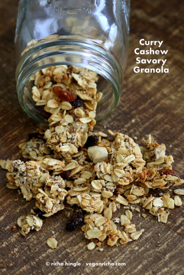 Curry Cashew Granola