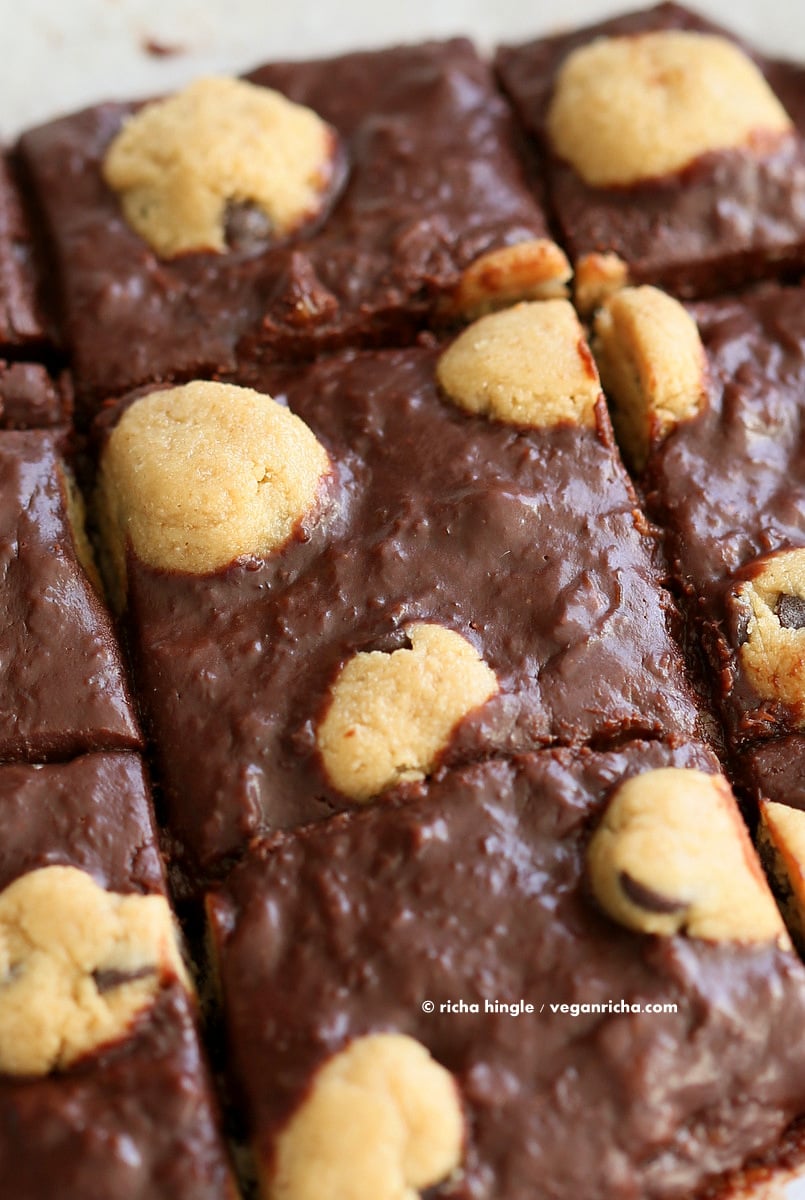 Cookie Dough Chocolate Banana Fudge