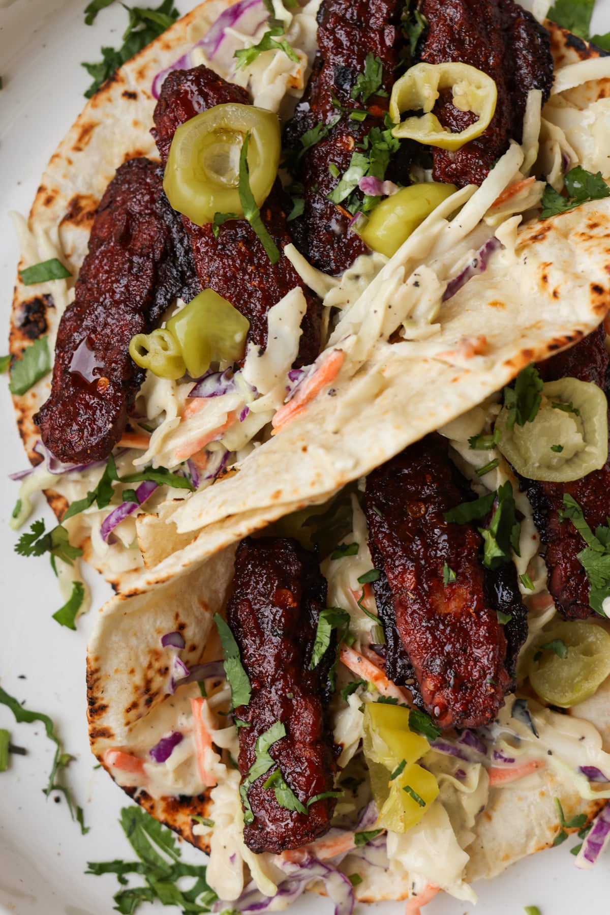 BBQ Tempeh Wraps