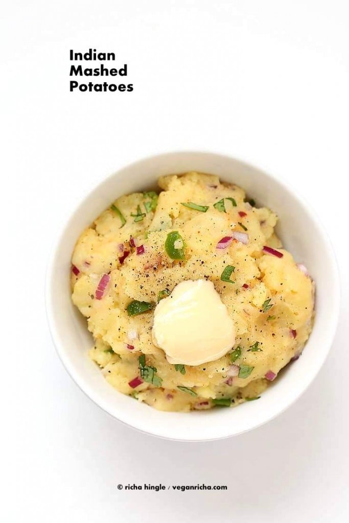 Aloo Bharta Indian Mashed Potatoes Vegan Richa