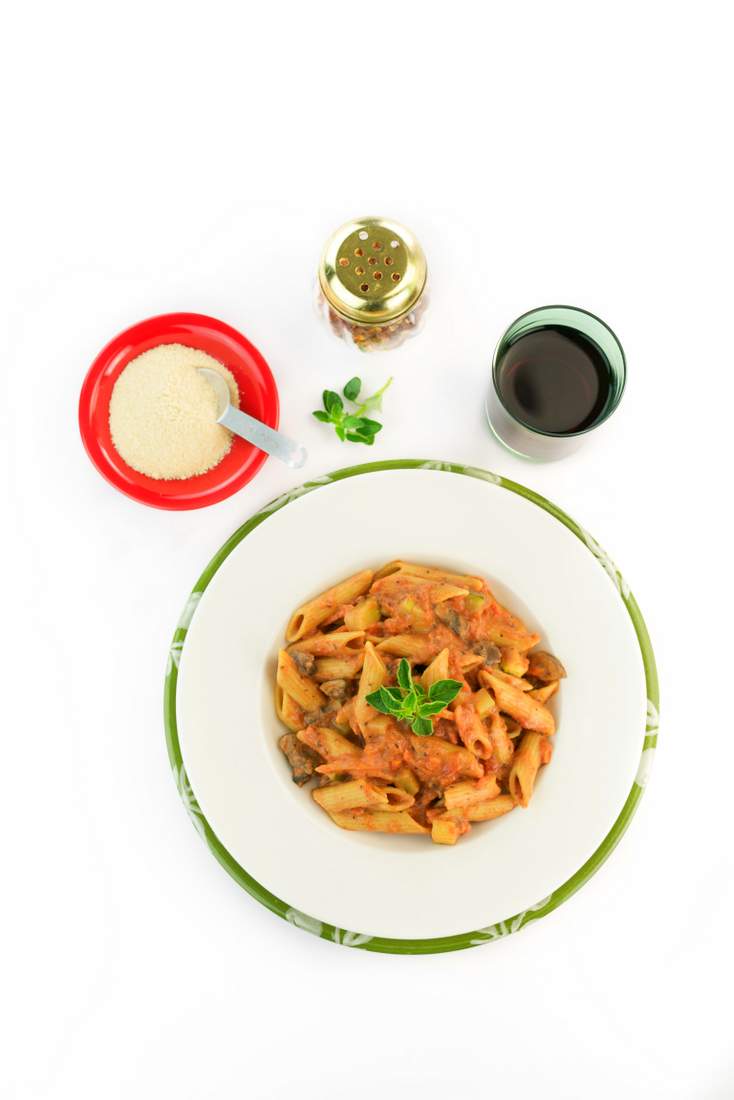One Pot Vegan Vodka Sauce Pasta from The Easy Vegan. Review + GIVEAWAY!