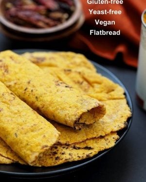 Yeast Free Sweet Potato Vegan Gluten Free Flatbread Vegan Richa