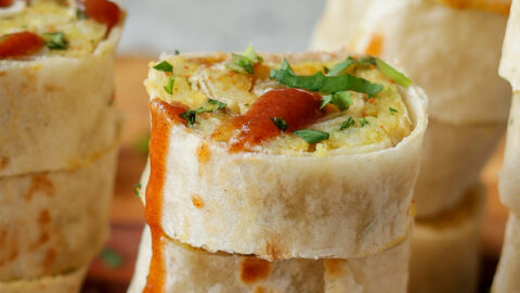 Baked Samosa Pinwheels Recipe