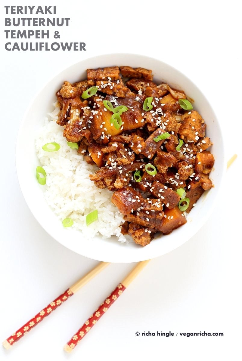 tempeh cauliflower butternut in