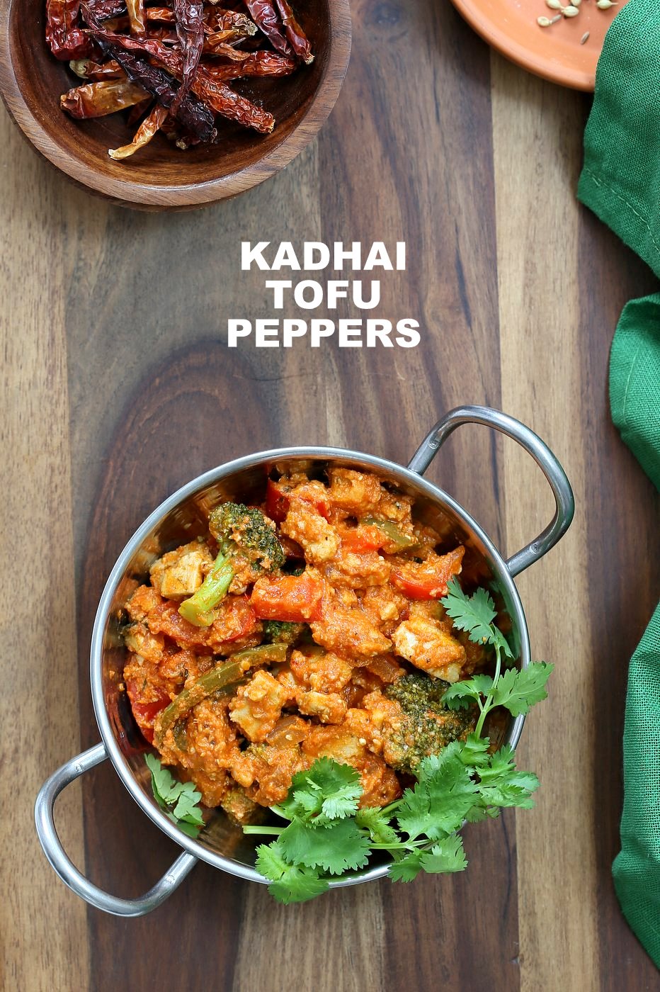 Kadai Paneer Tofu & Peppers
