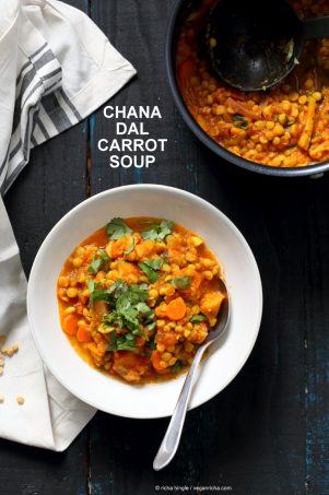 Chana Dal Veggie Soup