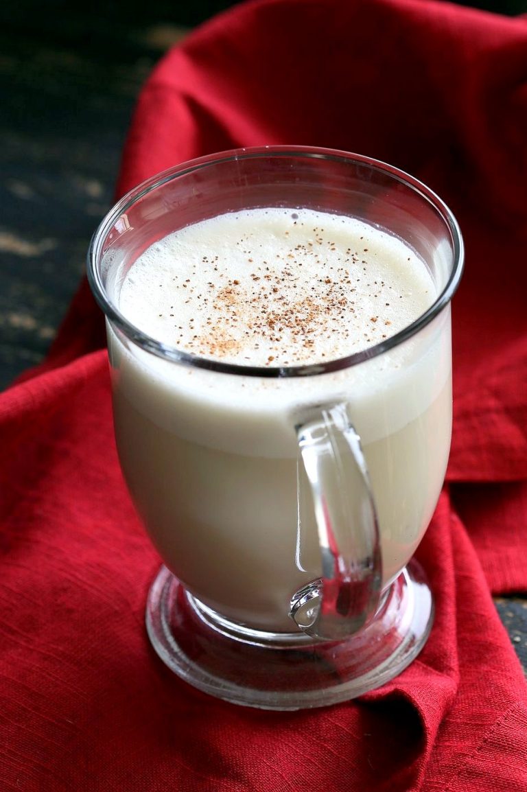 Easy Vegan Eggnog Recipe - Vegan Richa