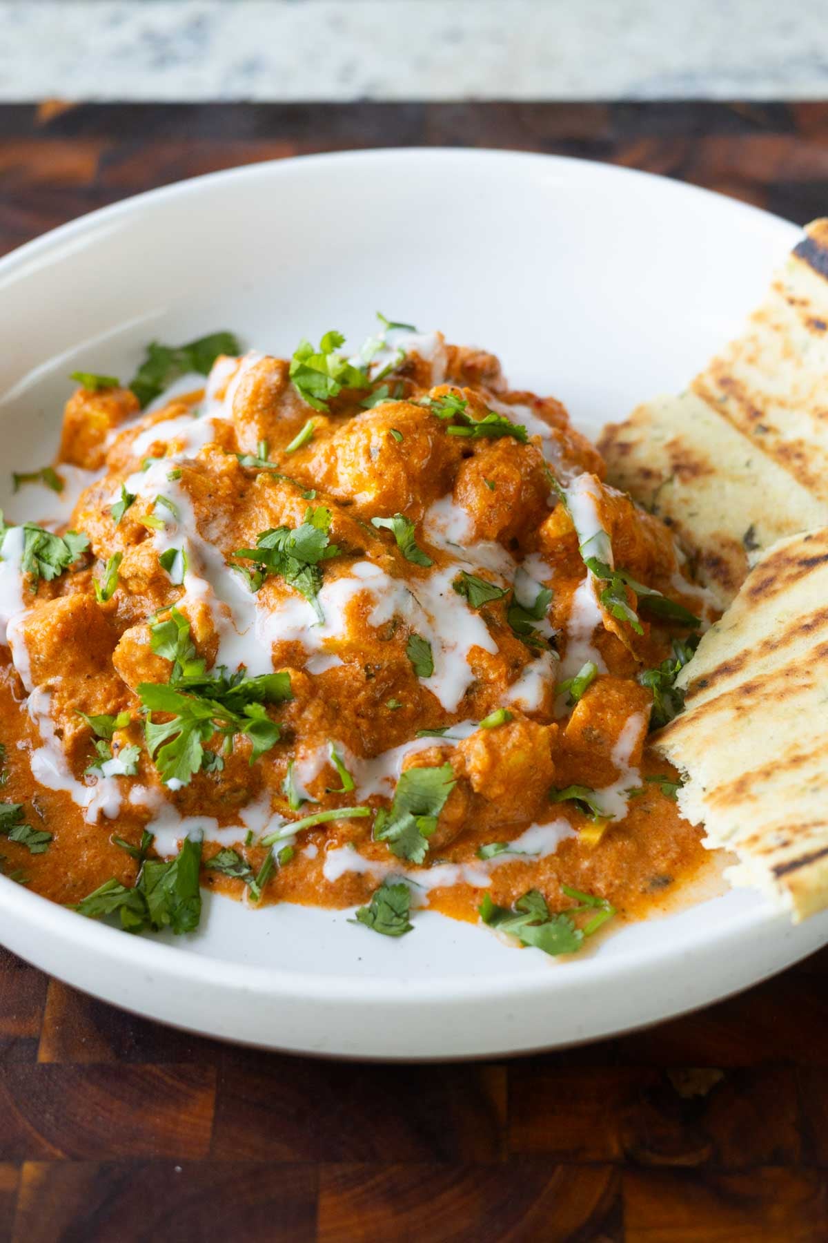 Butter Tofu Paneer - Restaurant Style Tofu Butter Masala Recipe