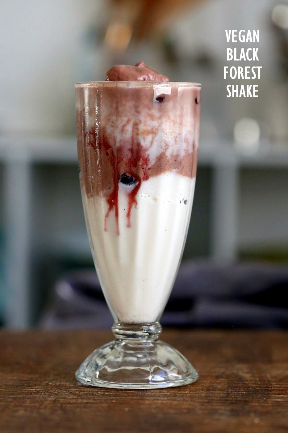 Vegan Black Forest Shake - Vegan Richa