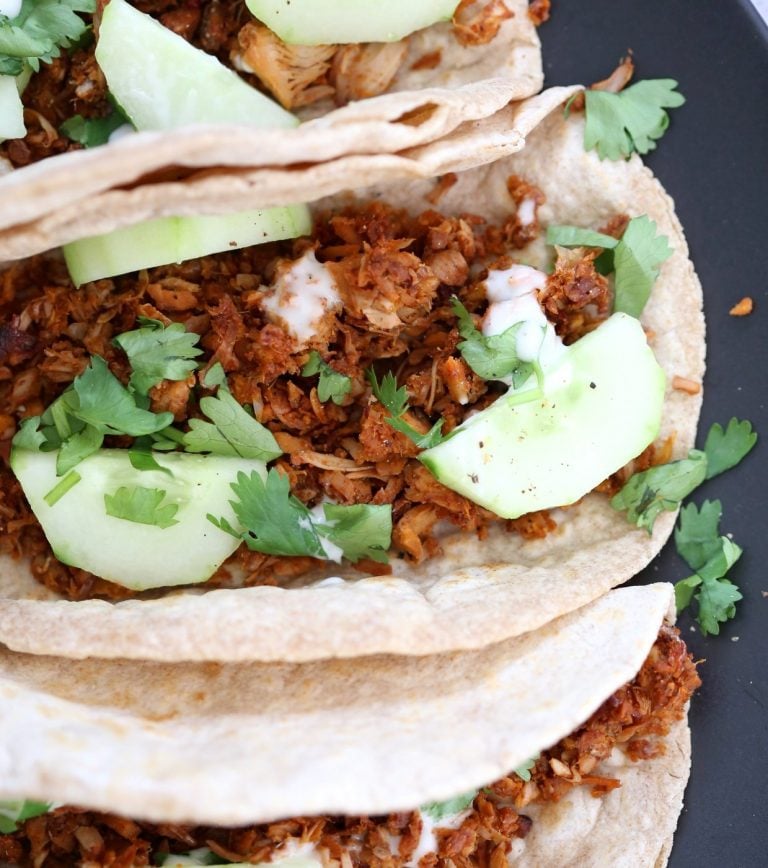Berbere Spiced Jackfruit Tacos 1 Bowl Vegan Richa
