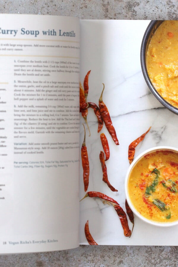 Red Curry with Lentils and Veggies from Vegan Richa's Everyday Kitchen