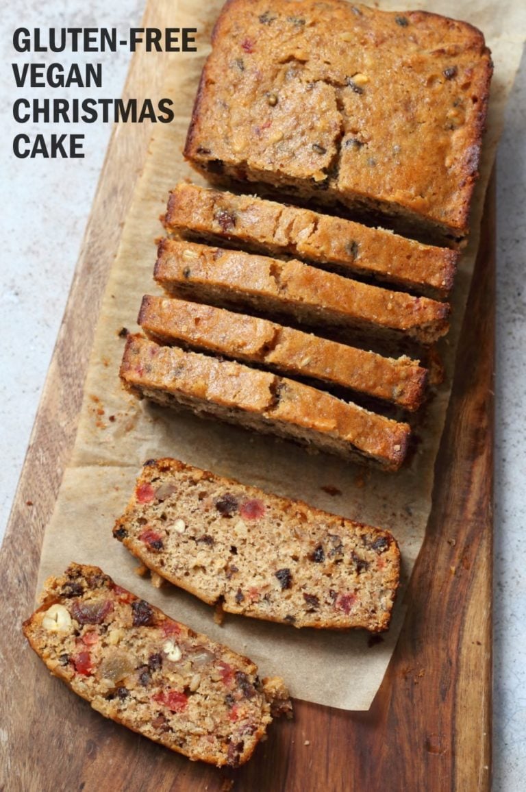 Vegan Gluten free Christmas Cake Fruit Cake Vegan Richa