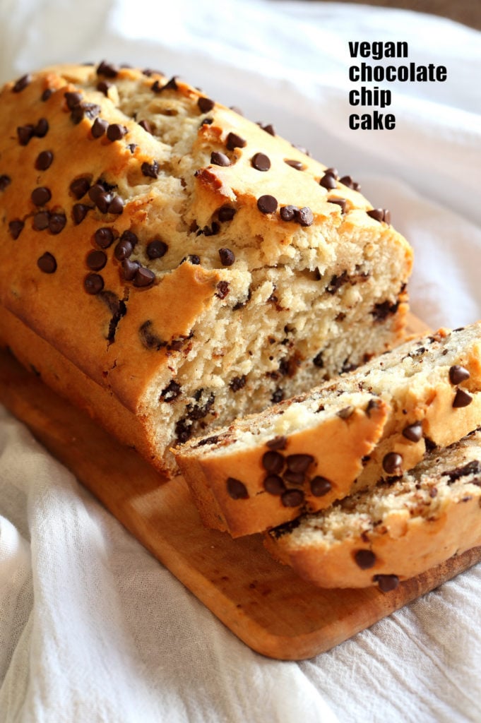 Vegan Chocolate Chip Cake Recipe - Vegan Richa