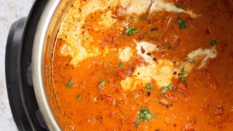 Instant Pot Tikka Masala - #Vegan Tikka Masala Sauce Recipe. Easy Tikka masala sauce, made in a Pressure Cooker. Saucepan option. Add veggies, tofu, chickpeas, vegan chickin subs. #Glutenfree #Soyfree #Nutfree #recipe #VeganRicha