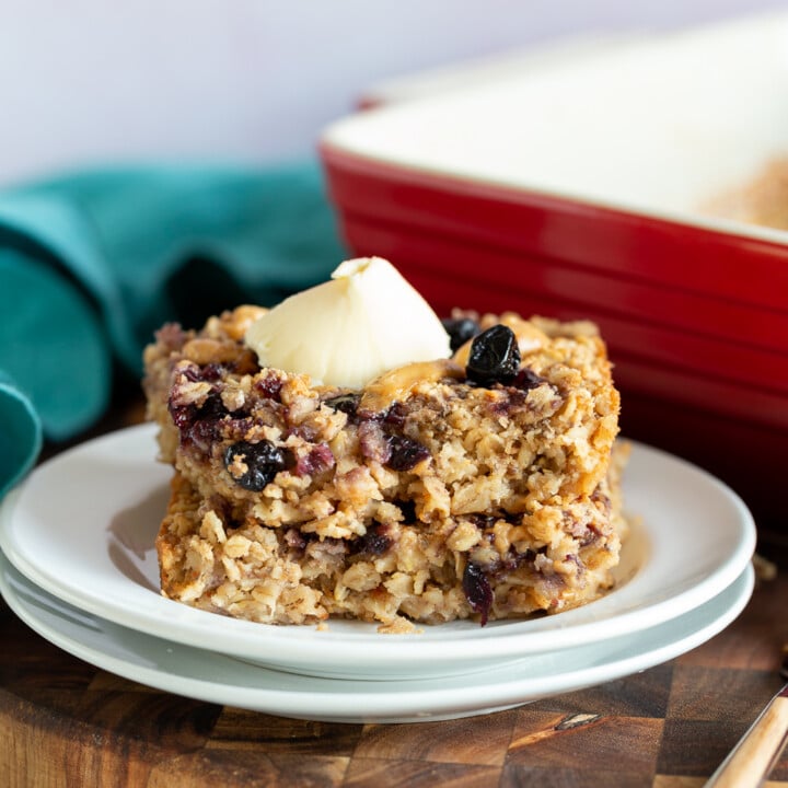 Peanut Butter And Jelly Baked Oatmeal Vegan Richa