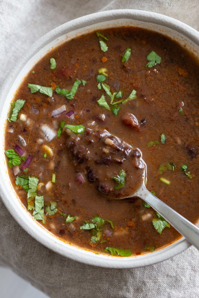 Vegan Black Bean Soup (Instant Pot Recipe) Vegan Richa