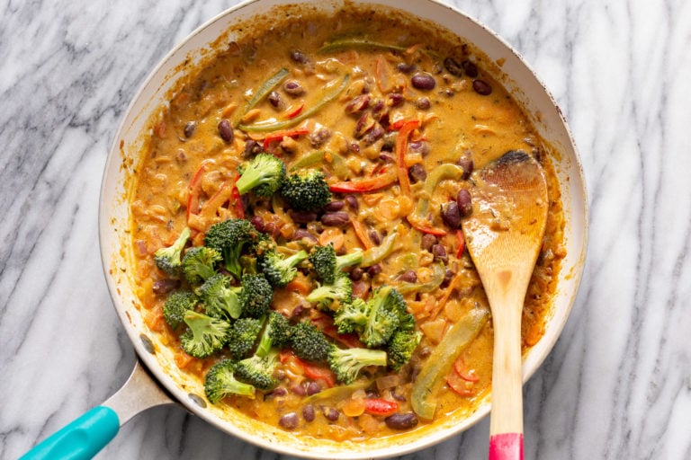 Peanut Stew with Coconut Milk & Kidney Beans ( Vegan)