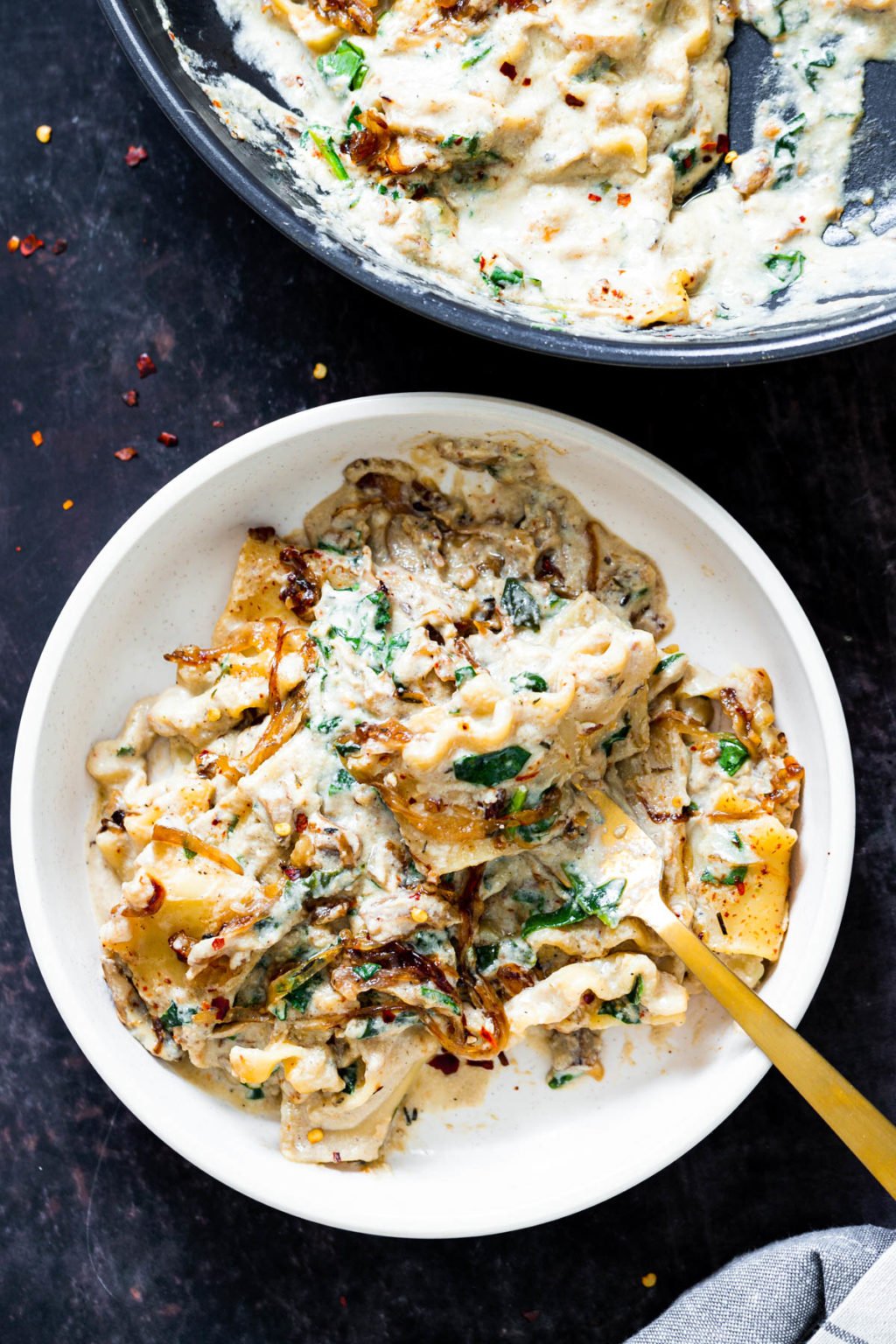 Vegan French Onion Skillet Lasagna Vegan Richa