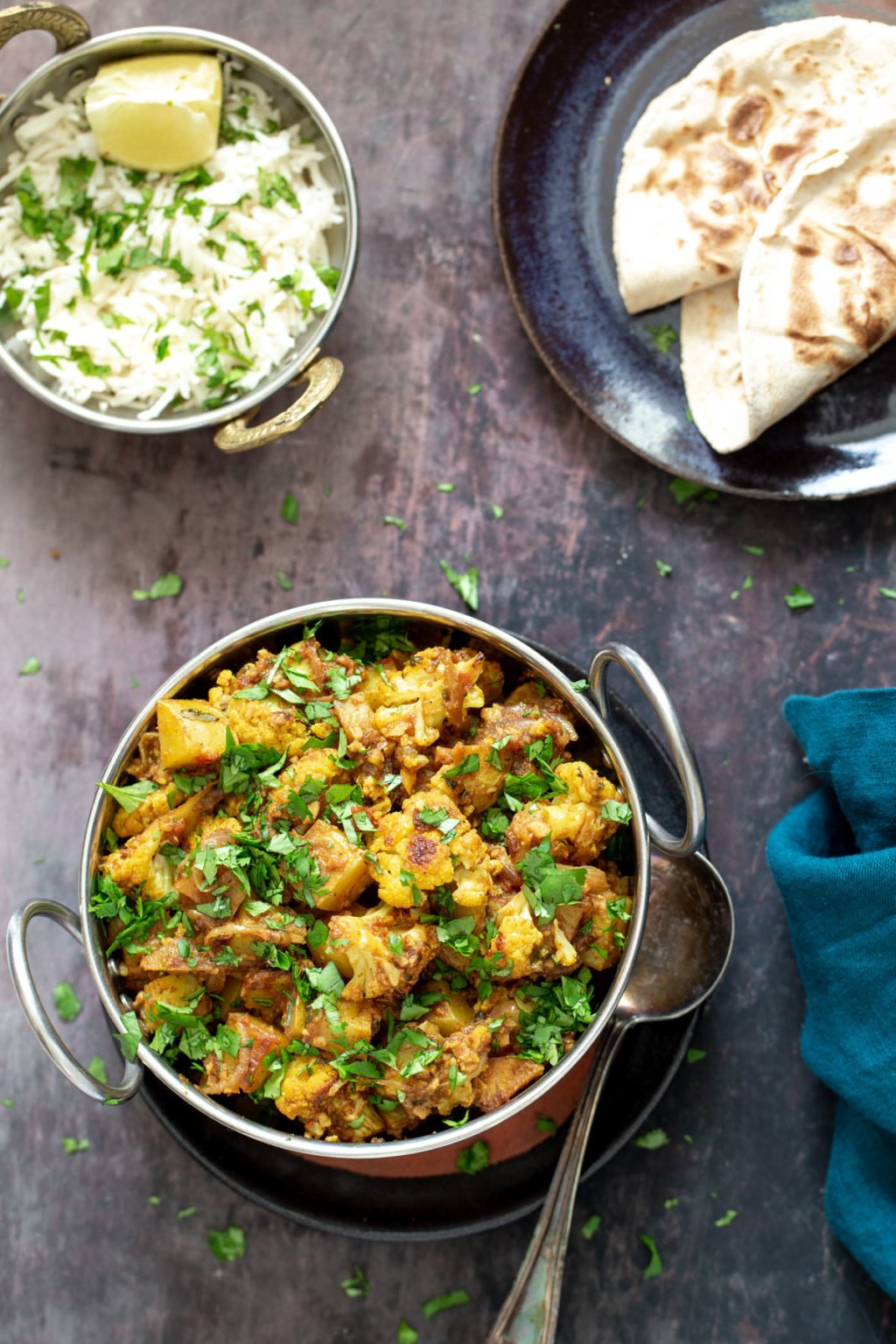 Vegan Restaurant Style Aloo Gobi Recipe- Vegan Richa