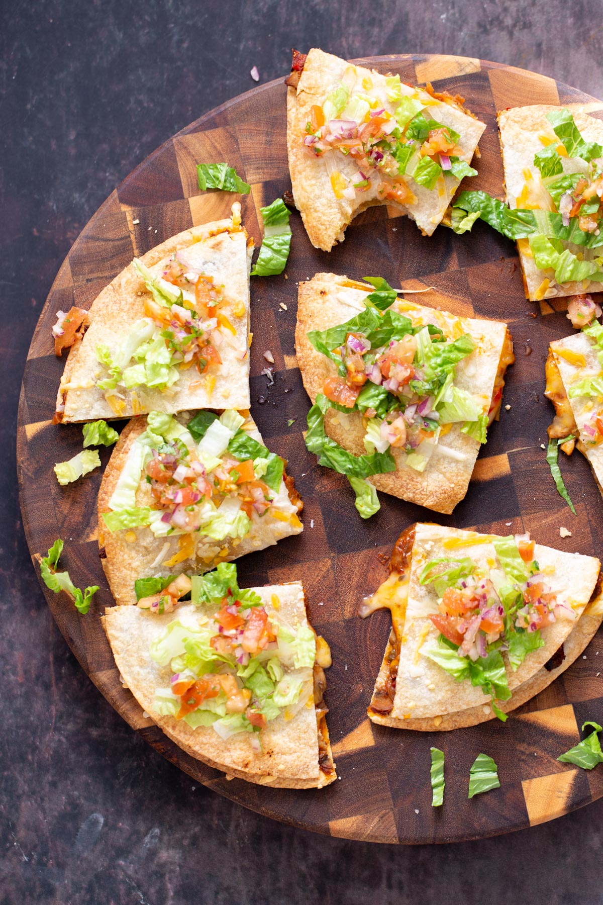 Vegan Spicy Mushroom Pepper Tostadas