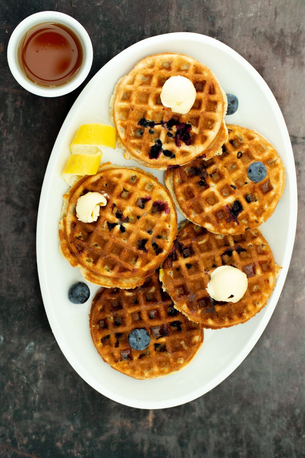 Glutenfree Lemon Blueberry Waffles Vegan Richa