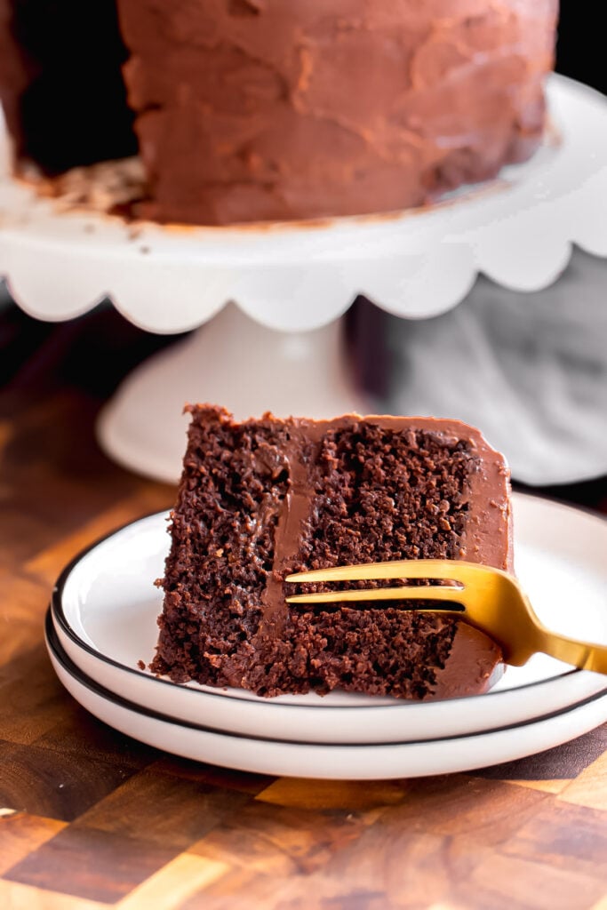 Vegan Gluten free Chocolate Cake - Vegan Richa