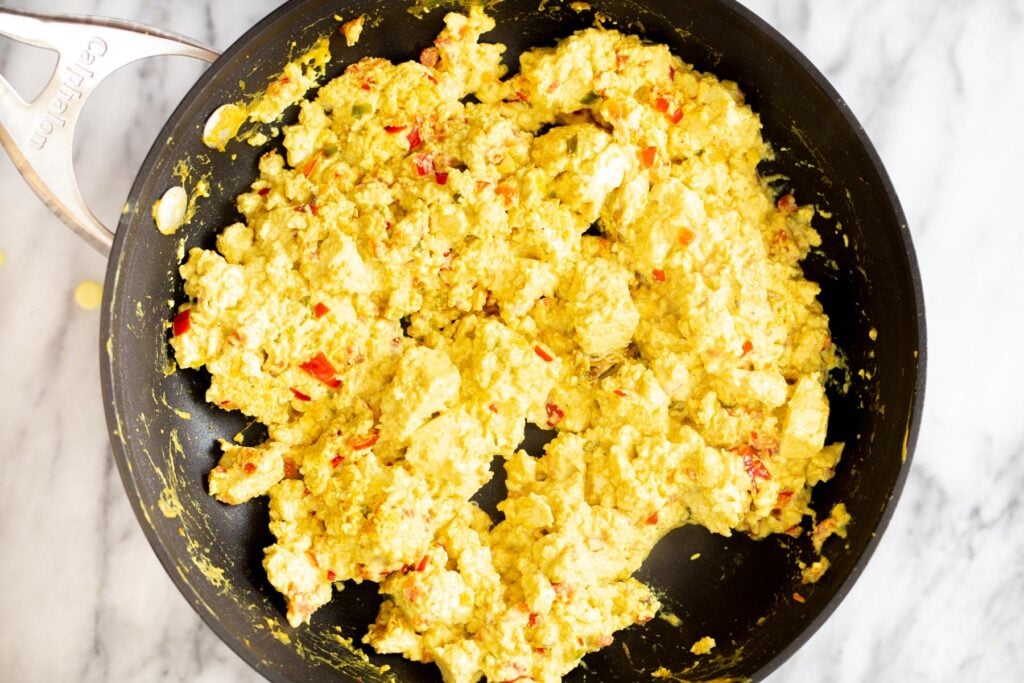 Tofu Scramble and Scramble Seasoning Vegan Richa