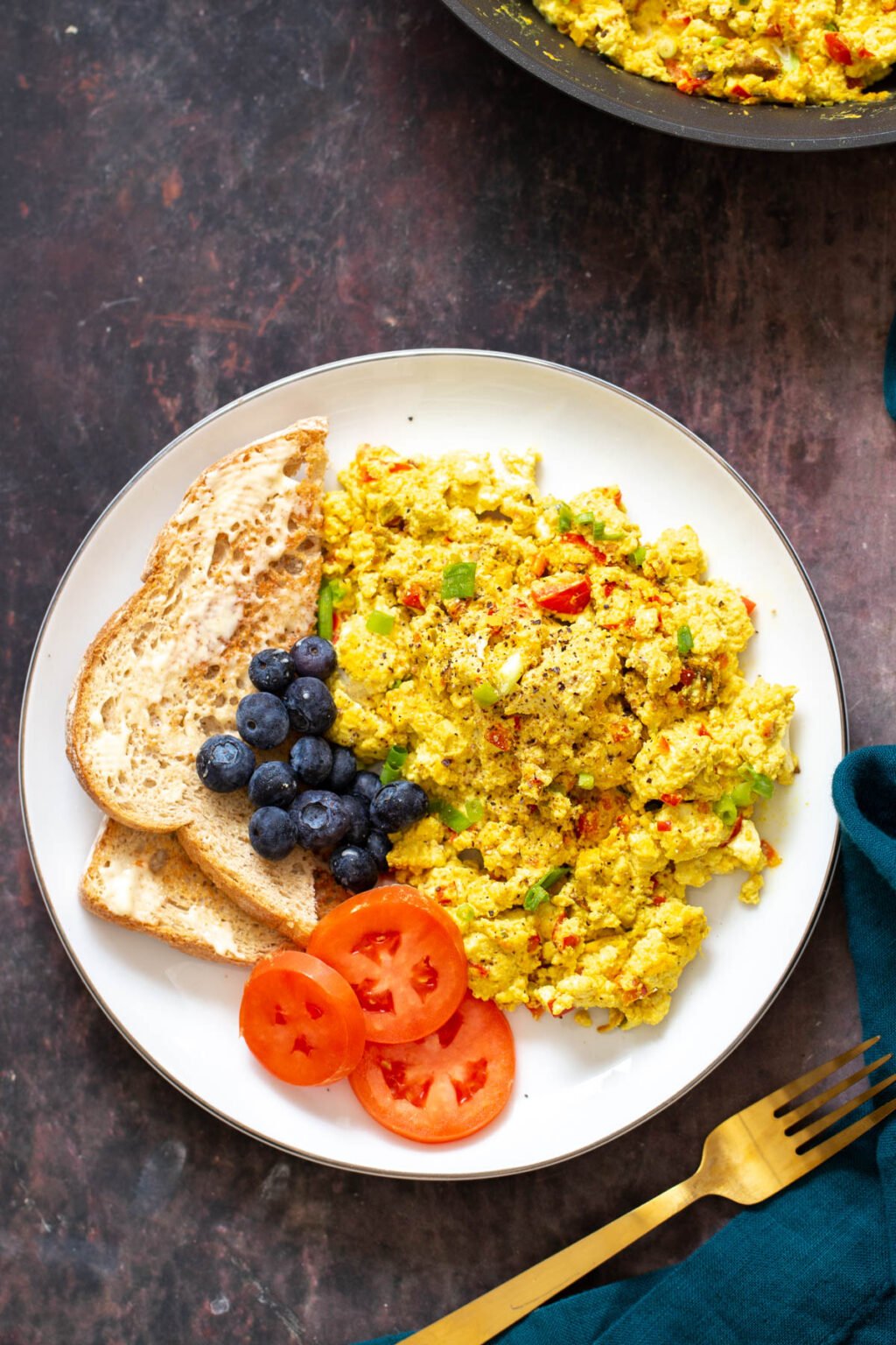 Tofu Scramble and Scramble Seasoning Vegan Richa