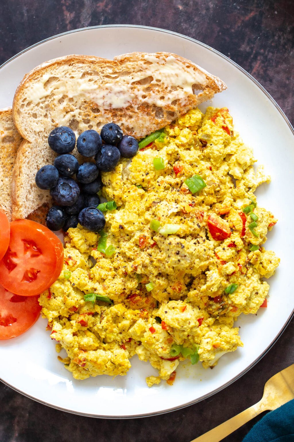 Tofu Scramble and Scramble Seasoning Vegan Richa