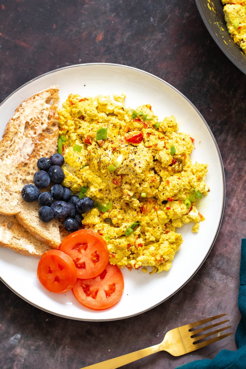 Tofu Scramble and Scramble Seasoning Vegan Richa