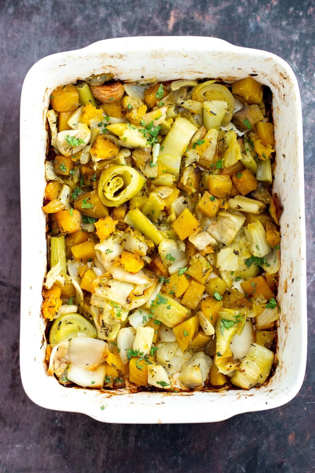 Roasted Root Vegetables Roasted Golden Beets, Leeks & Fennel