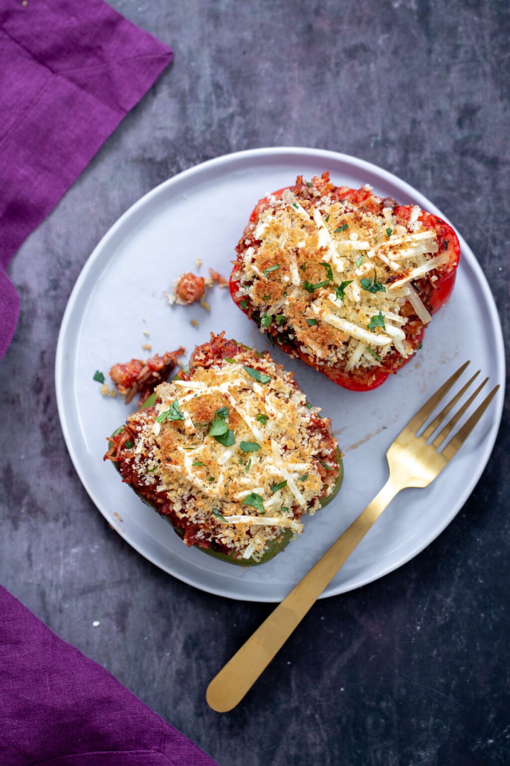 Vegan Stuffed Bell Peppers - Vegan Richa