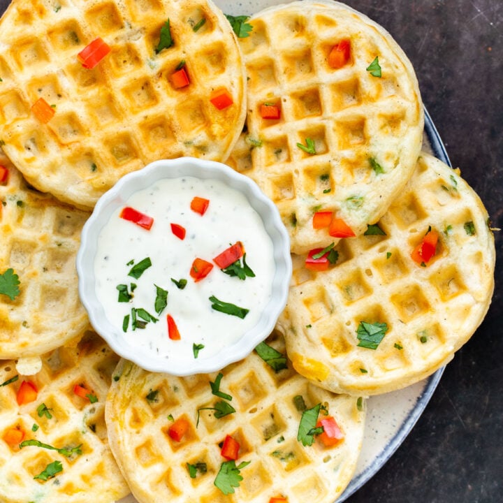 Vegan Cheddar Jalapeno Waffles Vegan Richa