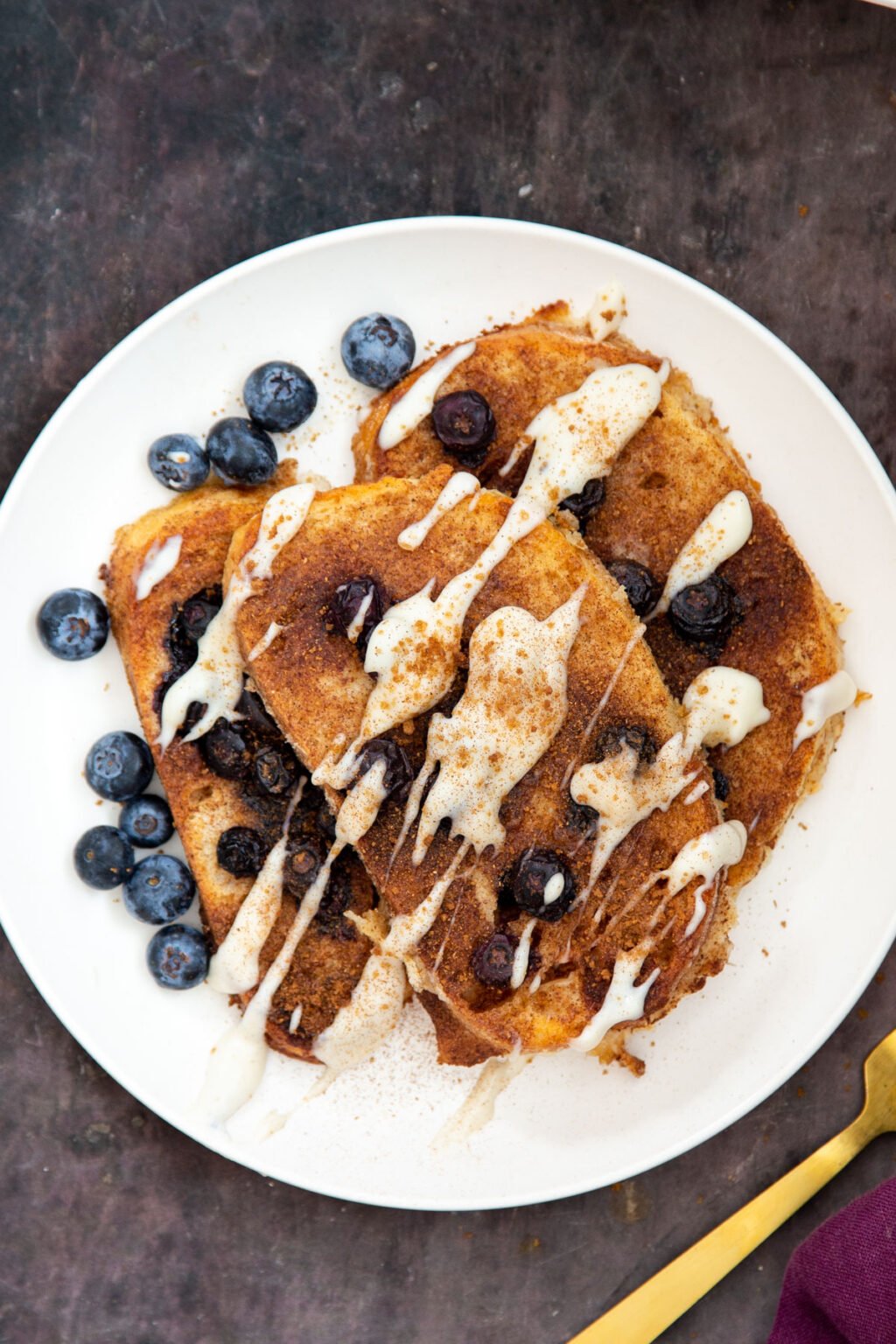 Vegan Baked French toast Vegan Richa