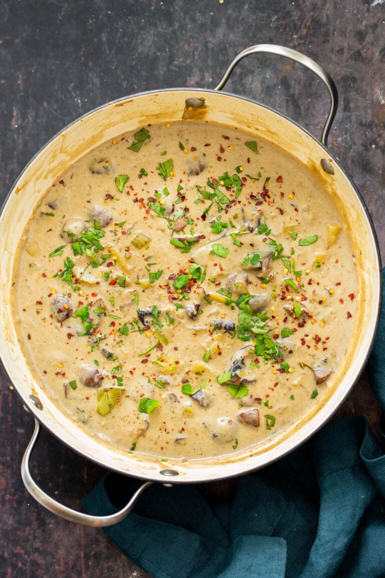 Vegan Mushroom Chowder Vegan Richa
