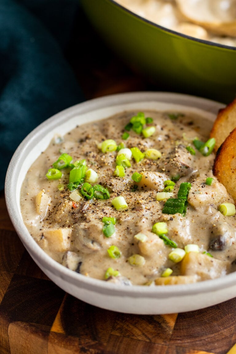 Vegan Mushroom Chowder Vegan Richa