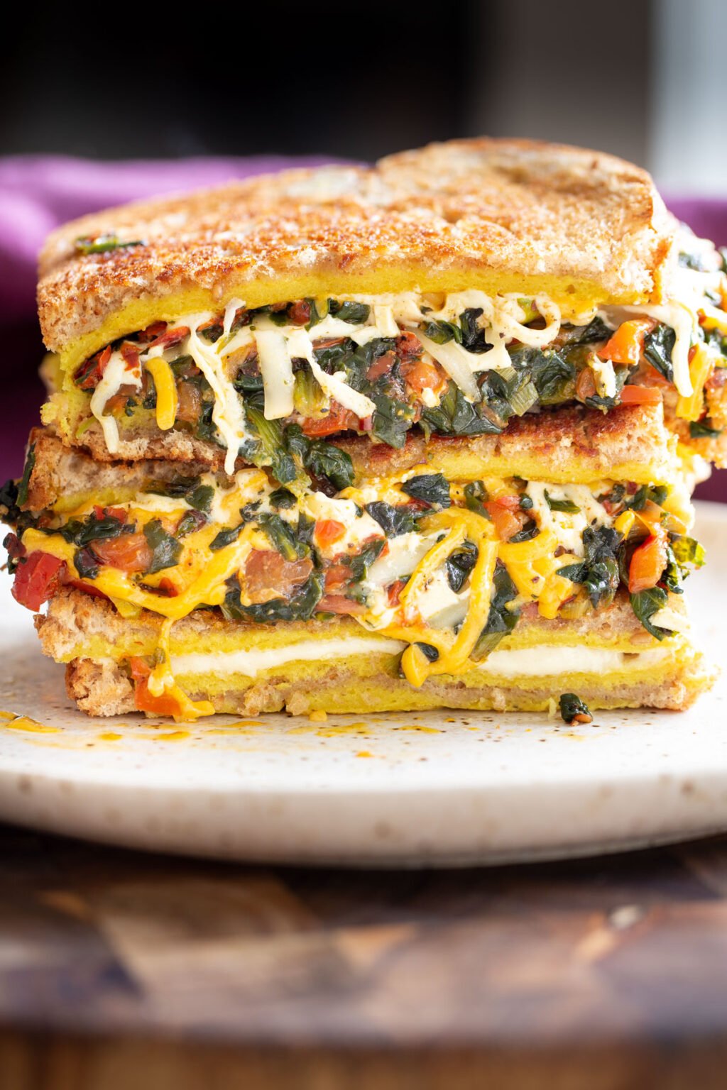 Moong Egg Sandwich (Viral Tiktok Egg Sandwich turned Vegan)