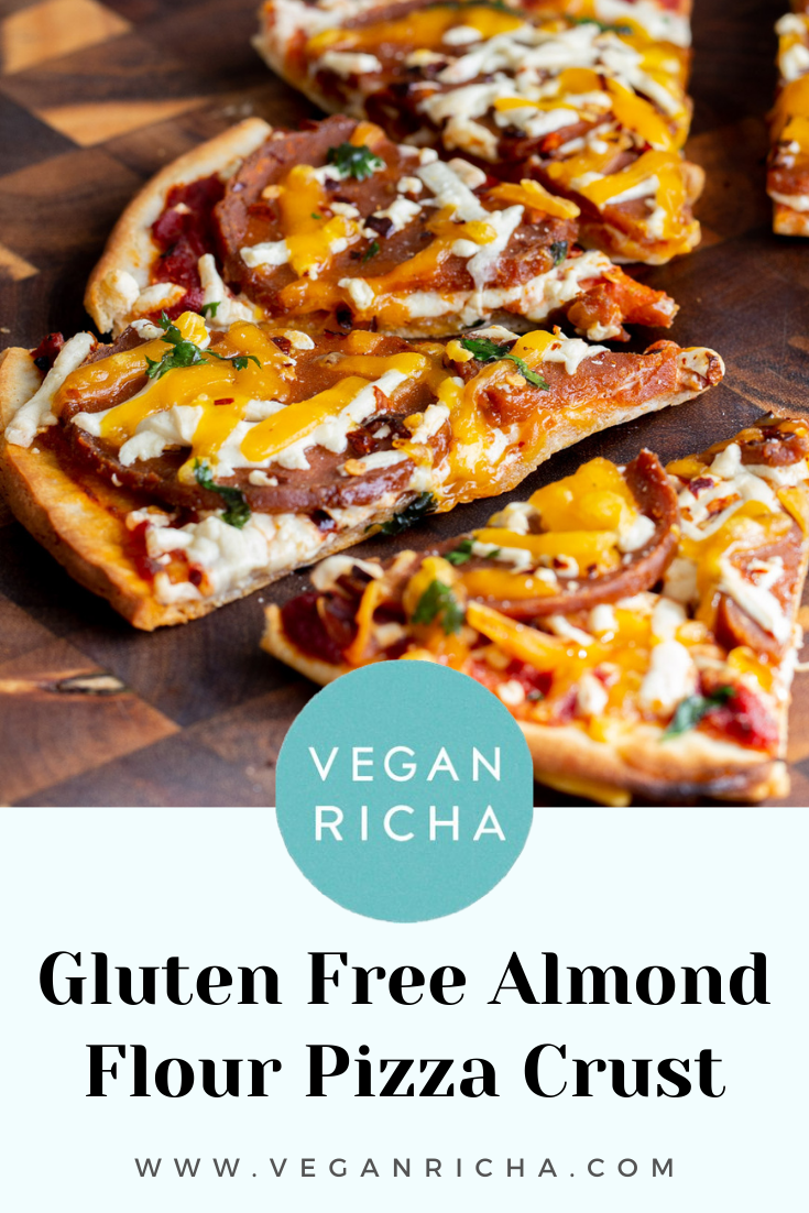 Glutenfree Almond Flour Pizza Crust Vegan Richa