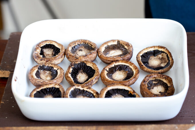 Vegan Stuffed Mushrooms - Vegan Richa