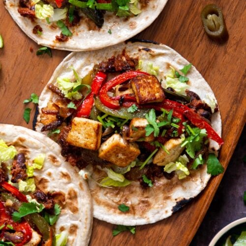 Easy Tofu Tacos (Tex-mex and Indian fusion) - Vegan Richa