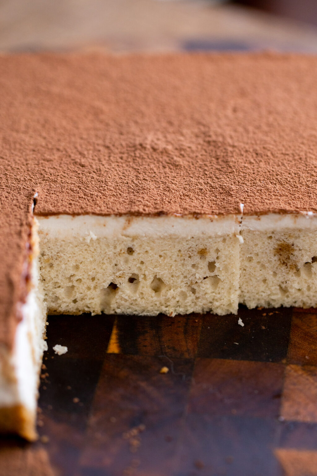Vegan Tiramisu Sheet Cake