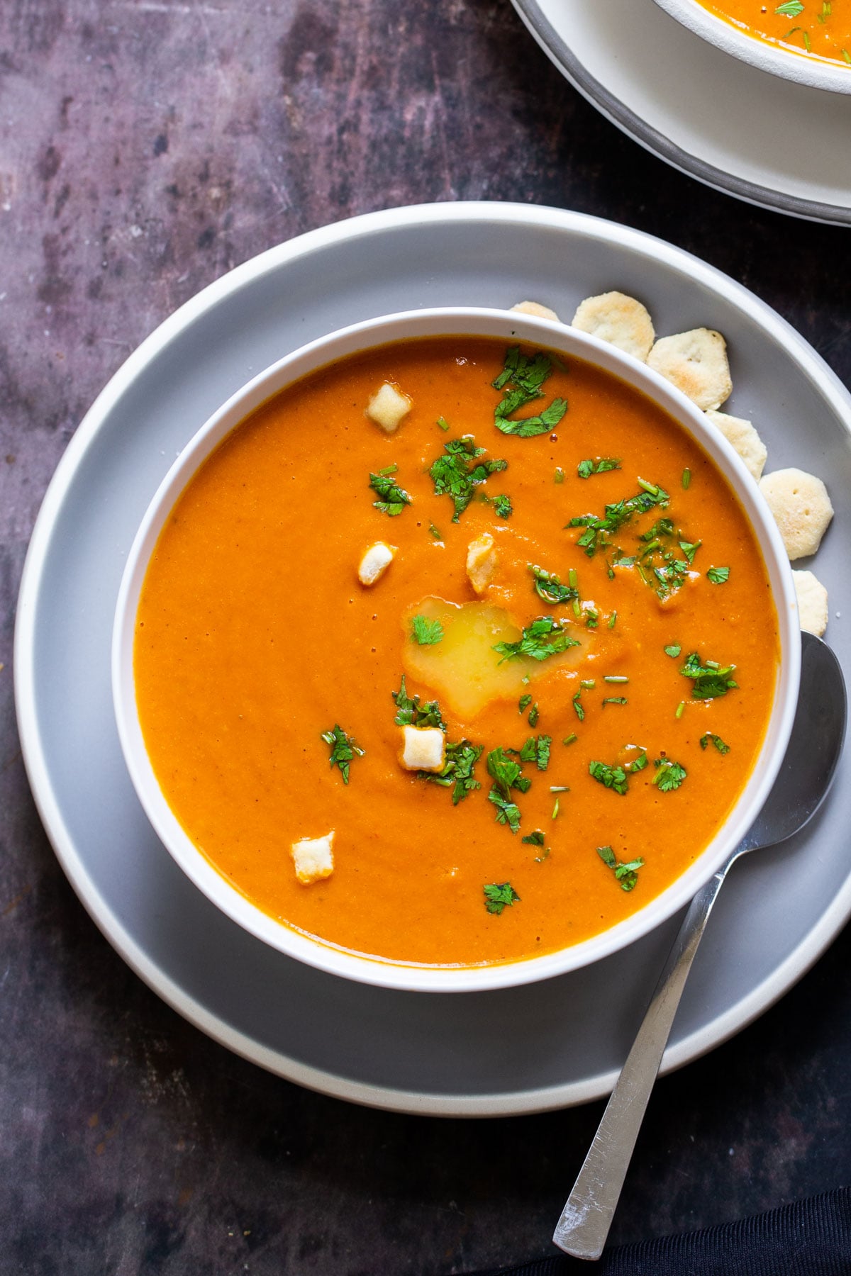 Vegan Roasted Tomato Soup
