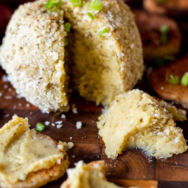 Stuffing Flavored Vegan Cheeseball Recipe Vegan Richa