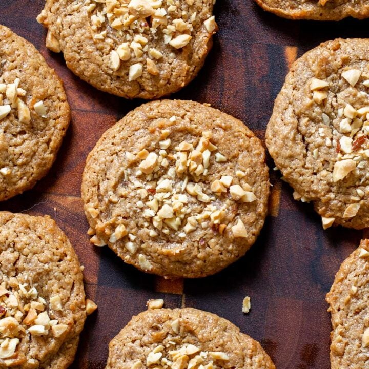 No Flour Peanut Butter Cookies