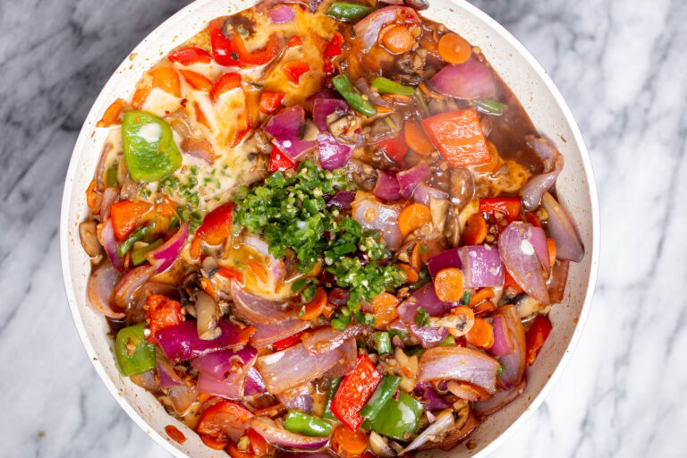 Veggies in Hot Garlic Sauce Vegan Richa