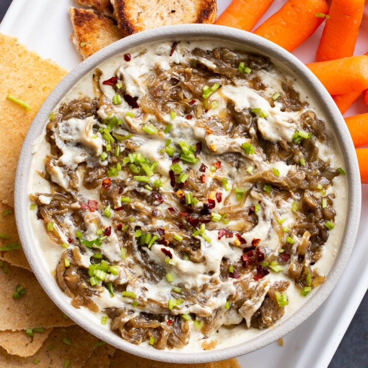 Vegan French Onion Dip