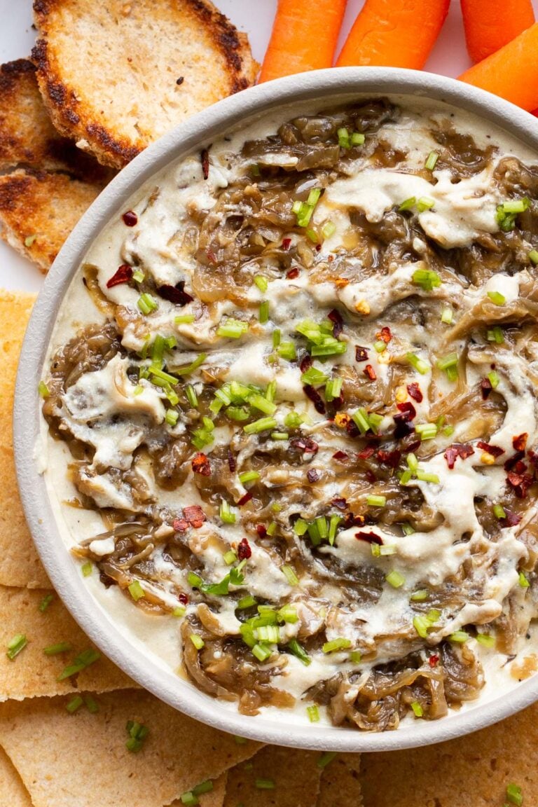 Vegan French Onion Dip